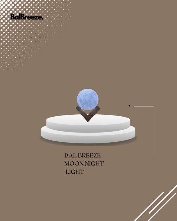 BalBreeze Moon Night Light