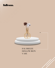 BalBreeze Hollow Iron Vase