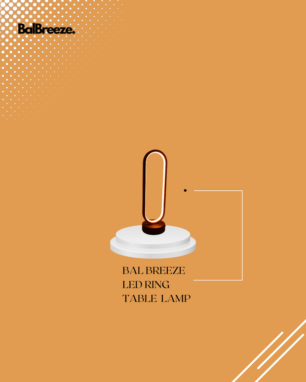 BalBreeze Led Ring Table Lamp