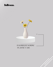 BalBreeze Nordic Plastic Vase