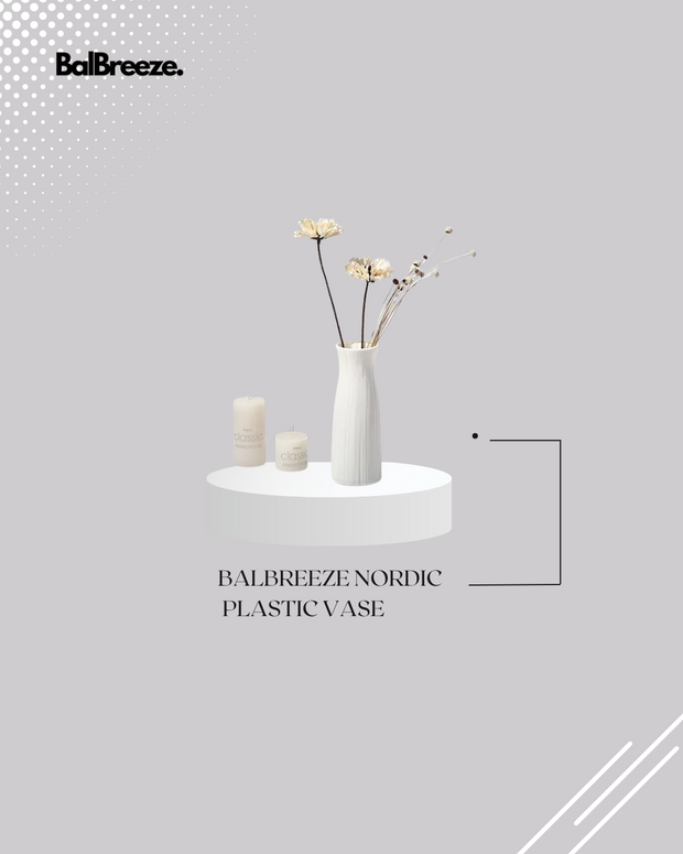 BalBreeze Nordic Plastic Vase