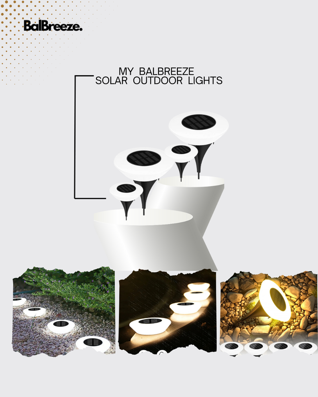 My BalBreeze Solar Outdoor Lights