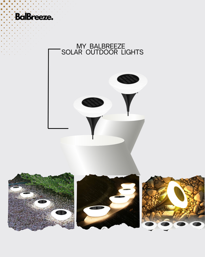 My BalBreeze Solar Outdoor Lights