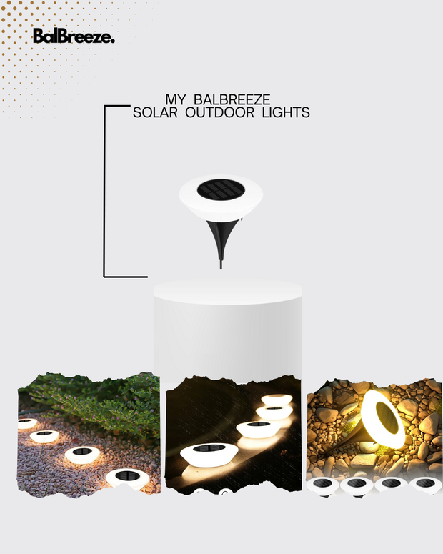 My BalBreeze Solar Outdoor Lights