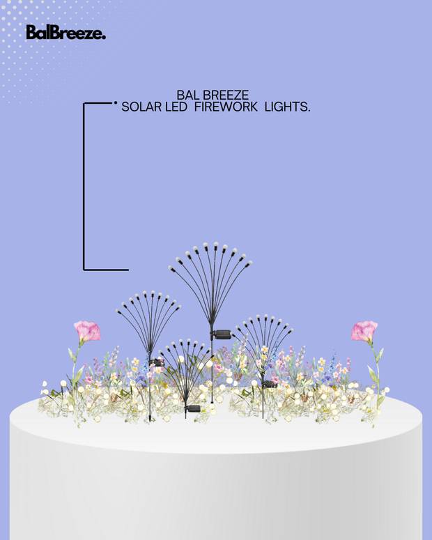 BalBreeze Solar LED Firework Lights